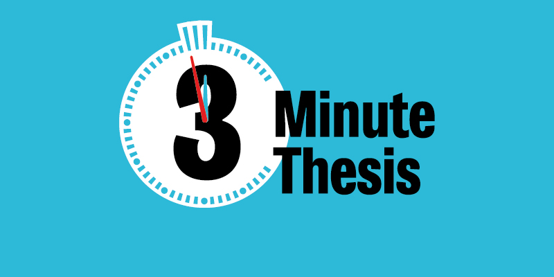 Three Minute Thesis presentation slide