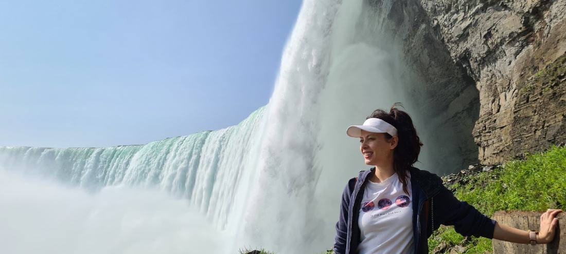 Niagara Falls seen from the Canadian side